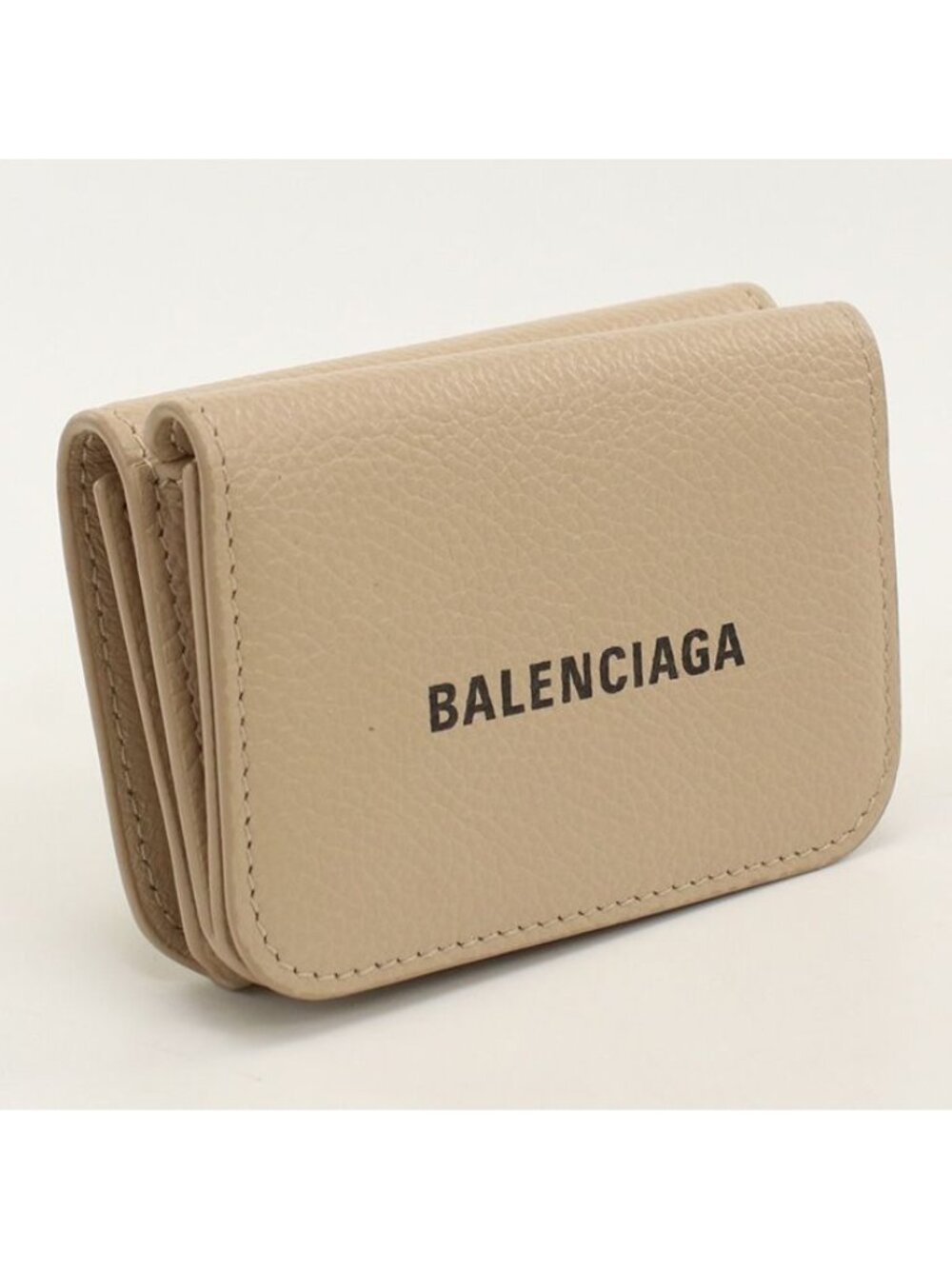 Balenciaga Cash Mini Wallet Trifold Calfskin